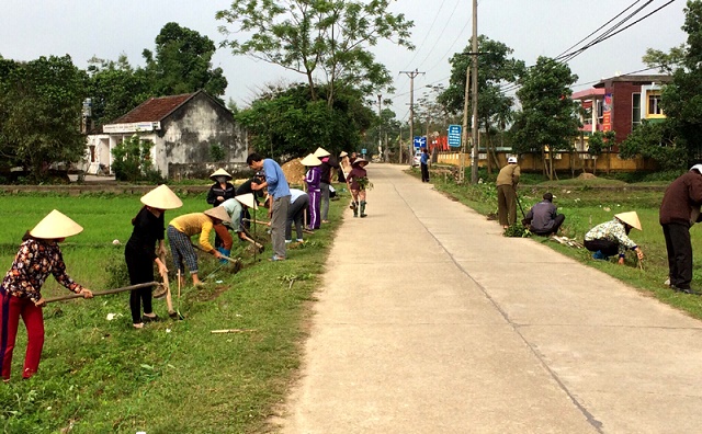 Giữ vững tiêu chí môi trường sau khi đạt chuẩn nông thôn mới