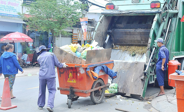 'Vai lớn' HTX thu gom rác thải ở Tp.HCM