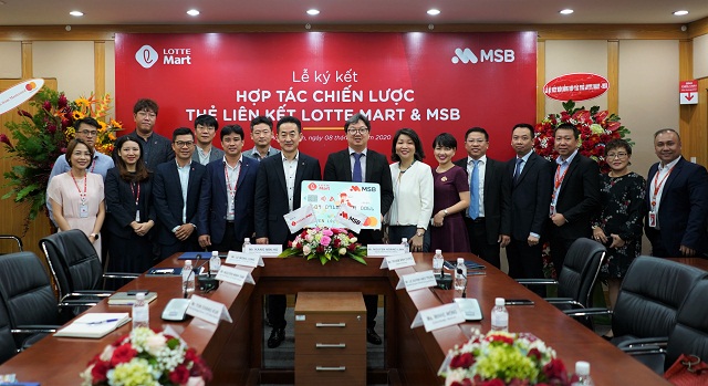 MSB và LOTTE Mart tái ký kết hợp tác, nâng cấp thẻ LOTTE Mart - MSB