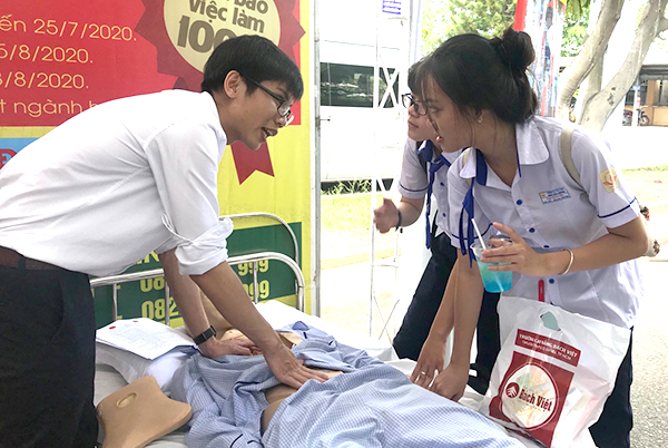 Học sinh được trực tiếp trải nghiệm để phân luồng chọn nghề