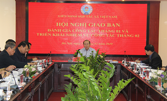Hội nghị giao ban đánh giá công tác tháng 1, triển khai nhiệm vụ tháng 2