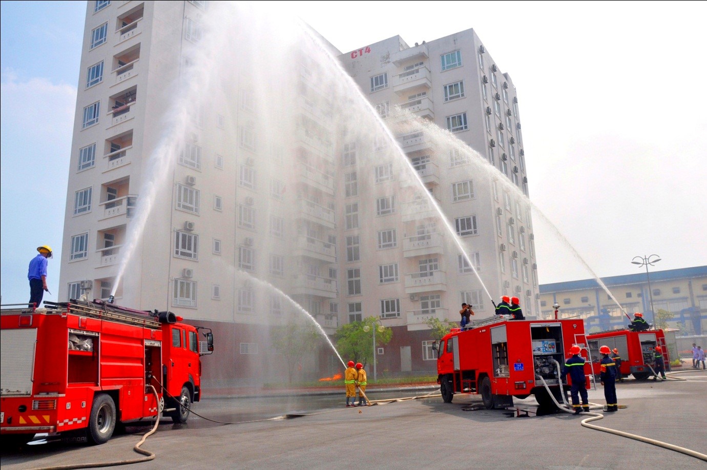 Chú trọng công tác PCCC tại khu chung cư trên địa bàn Hà Nội