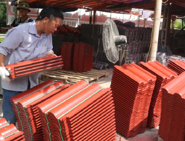 Xây dựng thương hiệu cho HTX bằng ngói Taimu thân thiện với môi trường