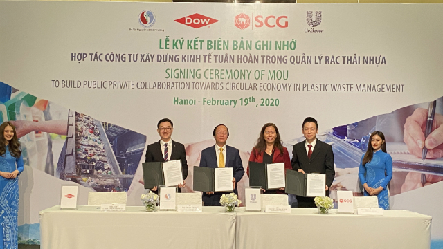 Xuất hiện mô hình kinh tế tuần hoàn đầu tiên trong quản lý rác thải nhựa