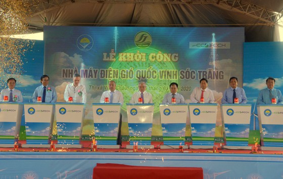 Sóc Trăng khởi công Nhà máy điện gió số 6