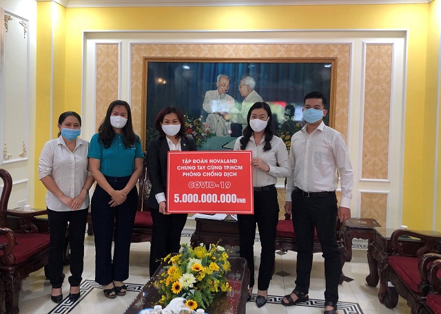 Tập đoàn Novaland chung tay đẩy lùi Covid-19