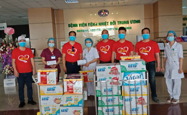 Vitasco hỗ trợ y bác sĩ, bệnh nhân bị ảnh hưởng bởi dịch Covid-19