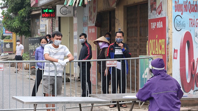 Hà Nội phong tỏa thôn Hạ Lôi có bệnh nhân 243 nhiễm Covid-19