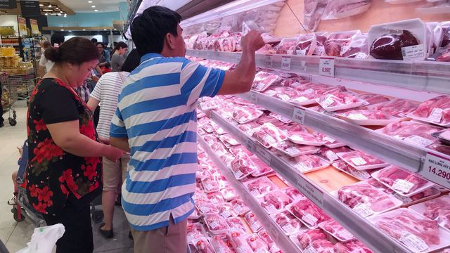 Big C giảm giá từ 6 - 25% tất cả các sản phẩm thịt lợn
