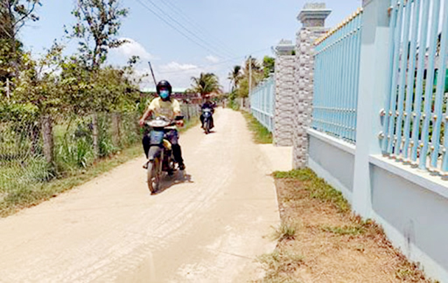 Đất phèn Vĩnh An khởi sắc nhờ nông thôn mới