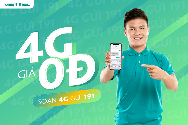 Viettel ưu đãi kép cho khách hàng 4G