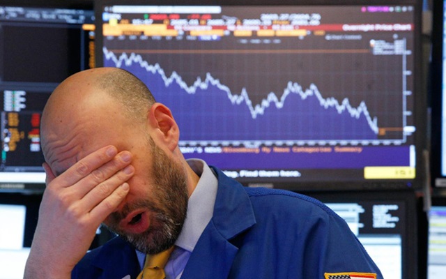 Dow Jones mất hơn 1.200 điểm sau 2 phiên giảm liên tiếp