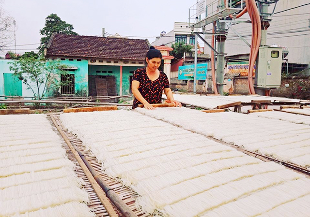 Định vị tên tuổi cho sản phẩm mỳ Chũ