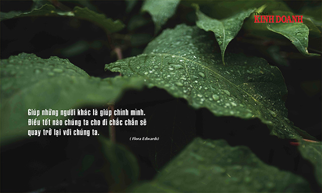 <p class="Normal">
Giúp những người khác là giúp chính mình. Điều tốt nào chúng ta cho đi chắc chắn sẽ quay trở lại với chúng ta</p><p class="Normal" style="text-align:right;"><em>(Flora Edwards)</em></p><p class="Normal"> </p>