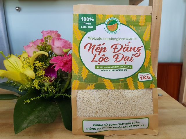 Dẻo thơm 'nếp đắng' Lộc Đại