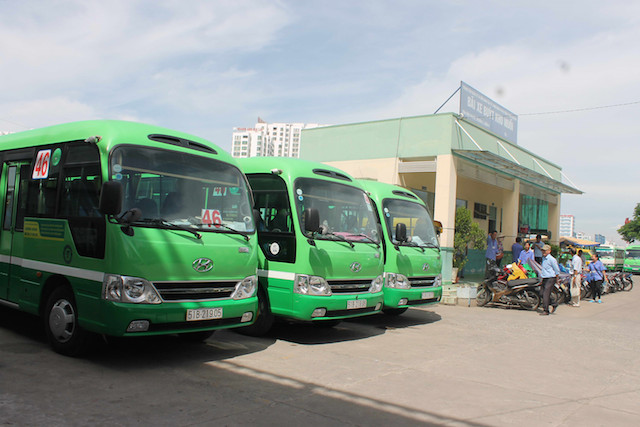 Gỡ khó cho các HTX xe buýt ở Tp.HCM