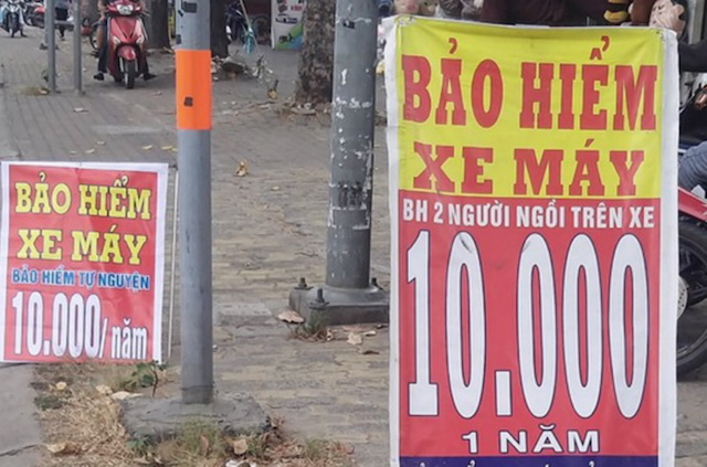 Bộ Tài chính chấn chỉnh tình trạng bán bảo hiểm xe máy không đúng quy định