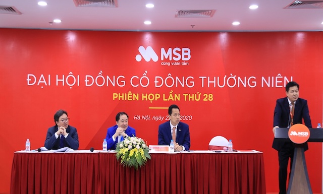 Đại hội cổ đông MSB: Không chia cổ tức, hoãn tìm nhà đầu tư chiến lược