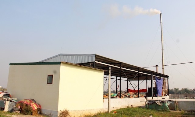 Rác đốt đi, môi trường xanh lại