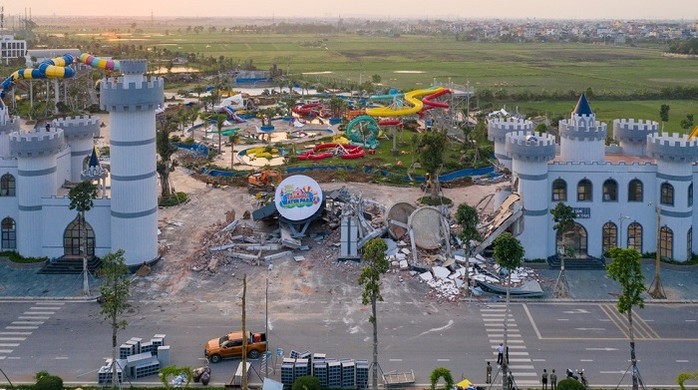 Nhiều sai phạm tại Công viên nước Thanh Hà