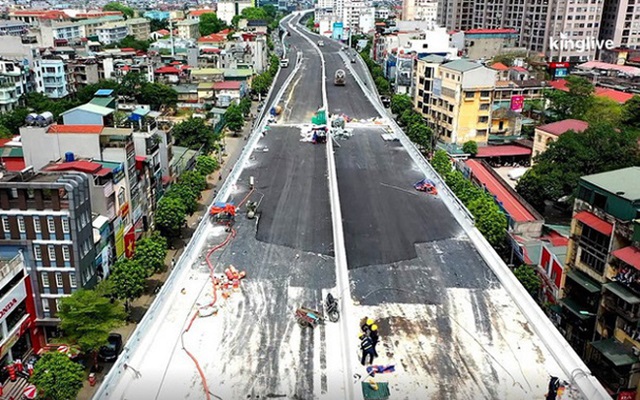 Vingroup đã giải ngân hơn 5.800 tỷ đồng vào dự án đường Vành đai 2 (Hà Nội)
