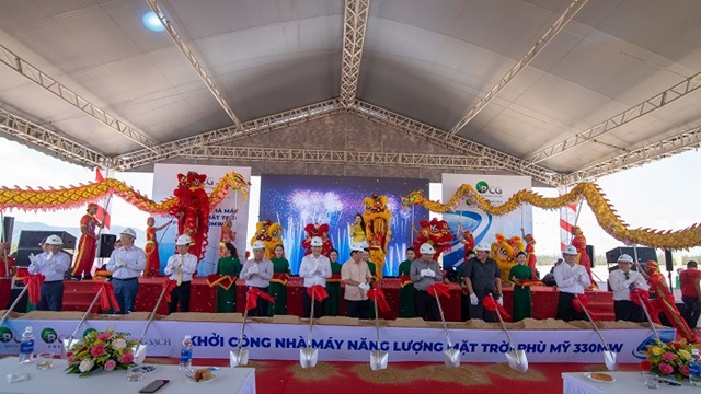 Khởi công Nhà máy điện năng lượng mặt trời hơn 6.200 tỷ đồng tại Bình Định