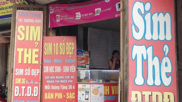 Các đại lý sim thẻ sẽ không được phép bán và kích hoạt SIM mới