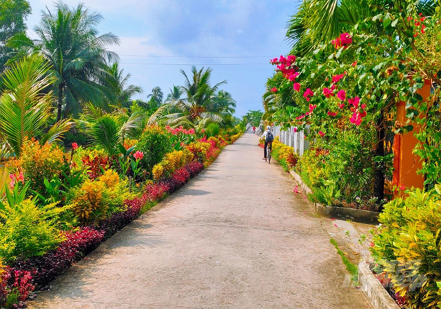 Điểm sáng xây dựng NTM Hưng Nhơn