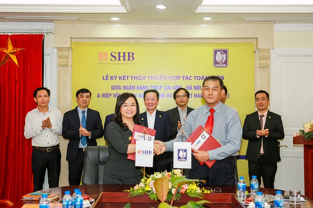Đồng hành cùng các doanh nghiệp nhỏ và vừa, SHB hợp tác toàn diện với VINASME