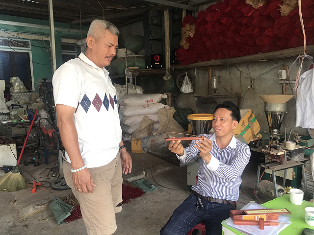 Thu tiền tỷ từ sản xuất hương trầm