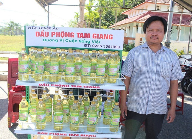 Dầu phộng Tam Giang tiến tới OCOP