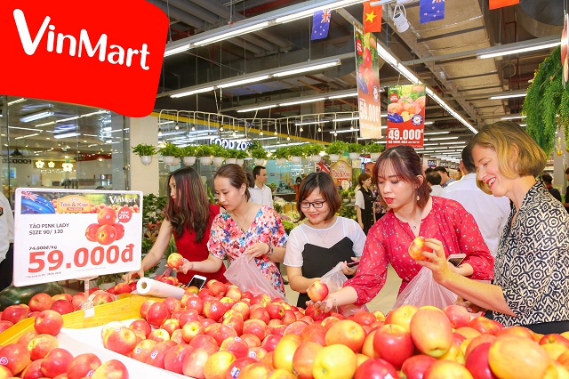 Đại sứ New Zealand quảng bá Lễ hội trái cây tại VinMart