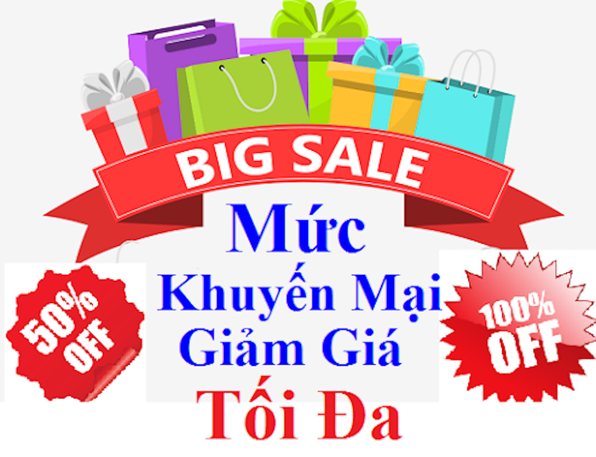 Người dùng sắp được mua hàng khuyến mại tới 100%