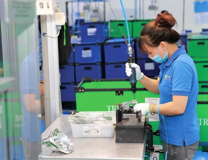Quy mô dự án FDI bình quân tăng từ 4,3 triệu USD lên gần 6 triệu USD
