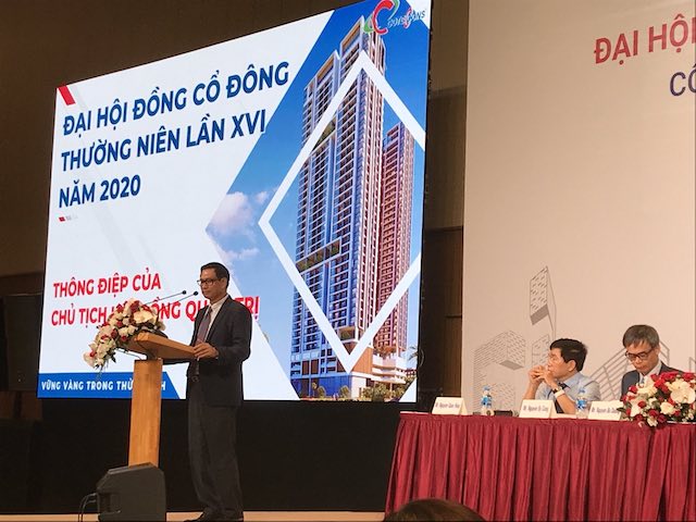 ĐHĐCĐ Coteccons: Ông Nguyễn Bá Dương xin lỗi cổ đông, cam kết xây dựng lại hệ thống quản trị