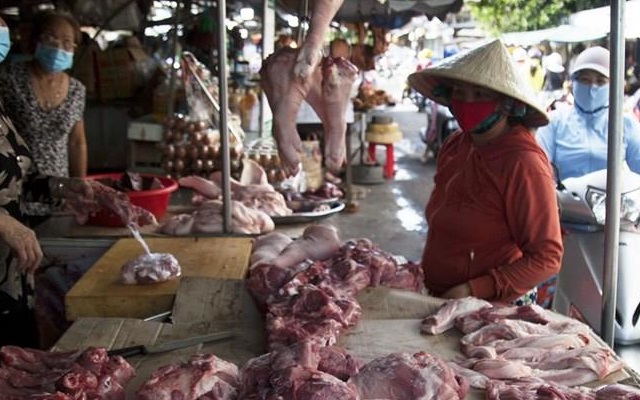 Giá lợn hơi ở Hà Nội tăng trở lại