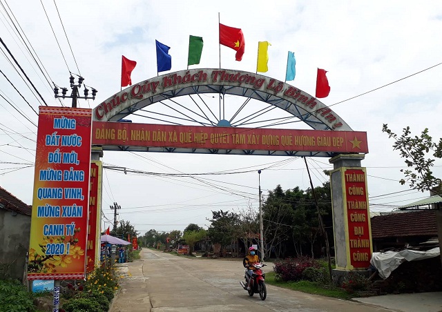 'May áo mới' cho nông thôn Quế Hiệp