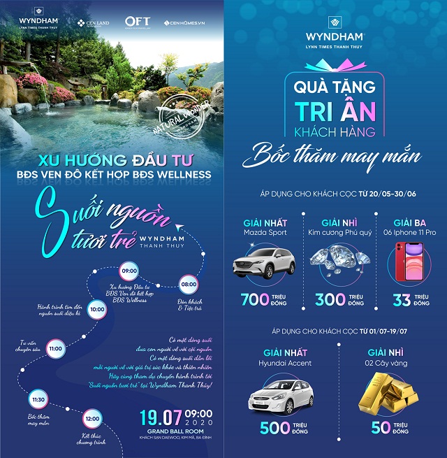 Wyndham Lynn Times Thanh Thủy – Second home chăm sóc sức khỏe ven đô