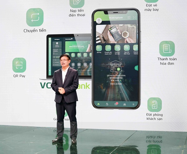 Vietcombank chính thức ra mắt dịch vụ Ngân hàng số VCB Digibank
