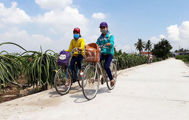 Thanh Phú Long 'thắp sáng' nông thôn mới