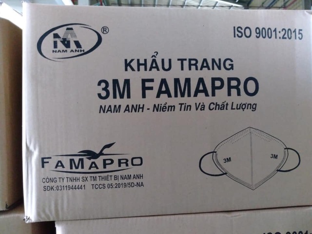 TP.HCM: Phát hiện 150.000 khẩu trang 3M giả của Mỹ