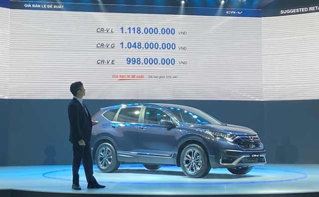 Honda ra mắt CR-V 2020: Thêm tính năng an toàn, giá bán từ 998 triệu