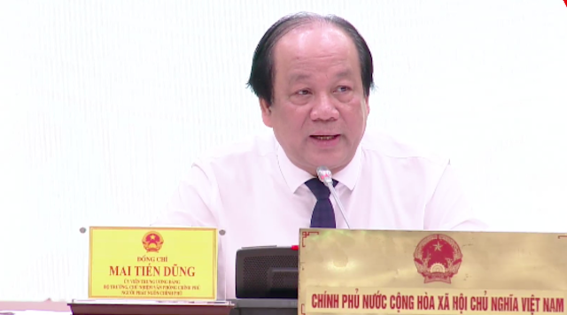Bộ trưởng Mai Tiến Dũng: 