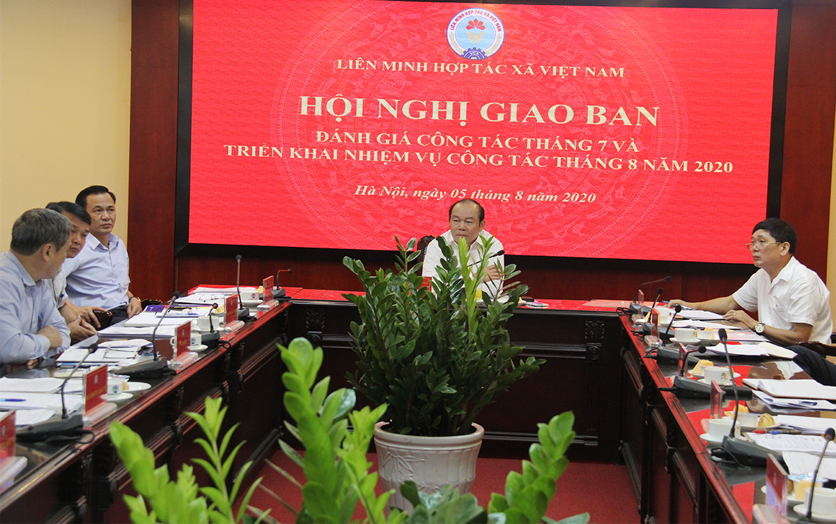 Hội nghị đánh giá công tác tháng 7, triển khai nhiệm vụ tháng 8