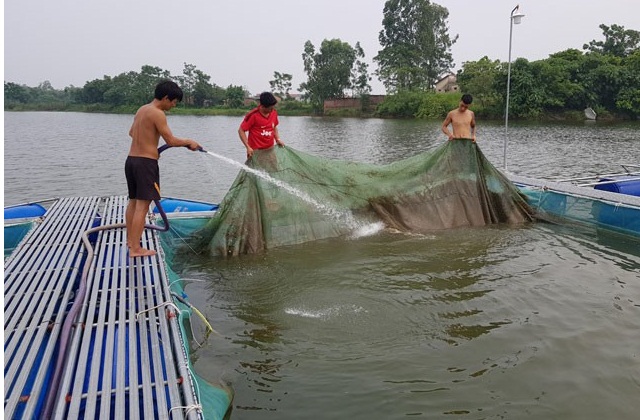 HTX Hoa Ban với 'bài toán' bảo vệ môi trường nuôi trồng thuỷ sản