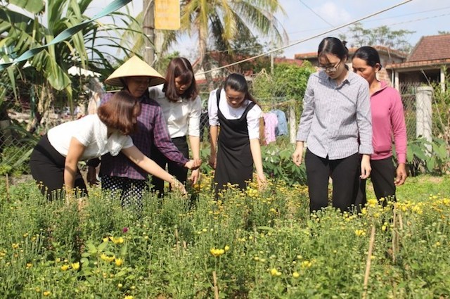 Triệu Phong đi đầu dạy nghề nông thôn