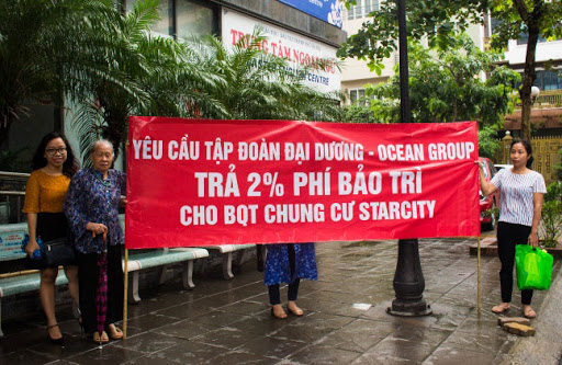 Cần thiết bán đấu giá tài sản của chủ đầu tư chây ỳ trả quỹ bảo trì chung cư 2%?