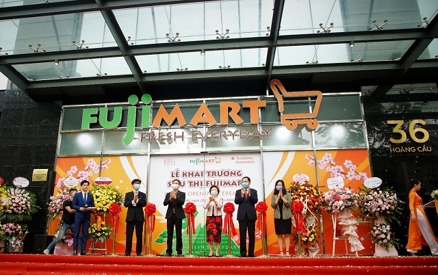 Chính thức khai trương siêu thị Fujimart thứ 2 tại 36 Hoàng Cầu, Hà Nội