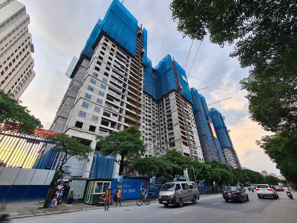 Phạt chủ đầu tư dự án Phương Đông Green Park xây dựng sai phép