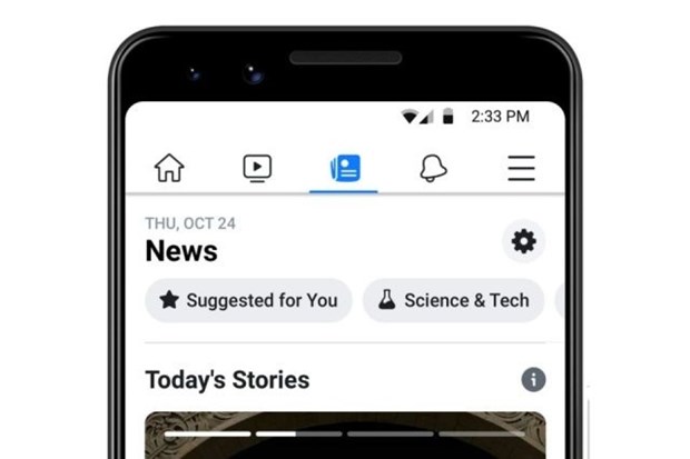 Facebook đẩy nhanh kế hoạch đưa tính năng 'News' ra nước ngoài